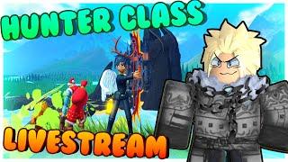 HUNTER CLASS!!! WORLD ZERO LIVE STREAM W/TAKEOI!!! #roblox