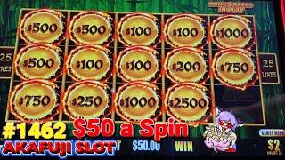 HIGH LIMIT DRAGON LINK SLOT  Jackpots Autumn Moon &  Panda Magic Yaamava Casino 赤富士スロット 海外スロット大当たり！