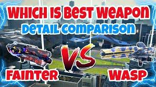 [WR] Fainter VS Wasp Medium Weapon Comparison in |War Robots|