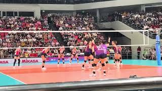 Creamline Vs.Chocomucho|FANCAM| 04-30-2024| TEAMBOL TV|#ccs #cmft #shorts #trending #pvl #shortvideo