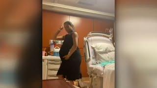 ‘Shaking what little class she has left’: Meghan posts video of her dancing in delivery room
