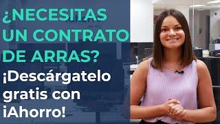 CONTRATO DE ARRAS: ¡Descárgatelo GRATIS! 