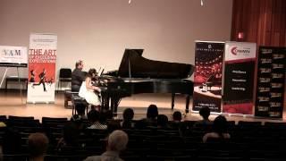 Eva Wen, 10 years old, CMC Finals, J.S. Bach - Concerto in F Minor