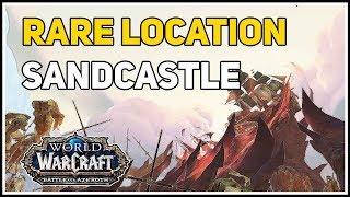 Sandcastle Rare Location WoW Nazjatar