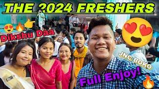 The Freshers Of Jnc Boko 2024 || Boko College|| @subovlogs27