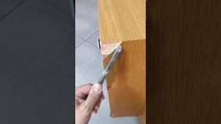 My First DIY Veneer Patch Repair | Oak Table Veneer Fix | XDIY