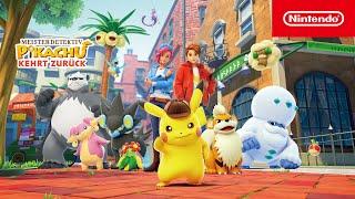 Meisterdetektiv Pikachu kehrt zurück – ab 6. Oktober erhältlich (Nintendo Switch)