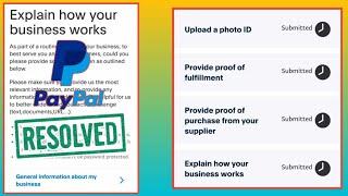 HOW TO RESOLVED "EXPLAIN HOW YOUR BUSINESS WORKS" ON PAYPAL | PERSONAL OR BUSINESS ACCOUNT 2024