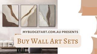 Buy Wall Art Sets | Home Decor Wall Art | Canvas Prints | Mybudgetart.com.au