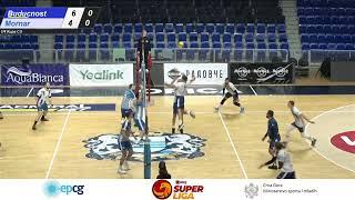 Kup Crne Gore (M): Budućnost volley vs Mornar 3:1 (četvrtfinale Kupa Crne Gore)