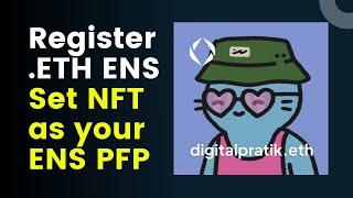 5 Simple Steps to Register .ETH Domain & Set NFT as ENS (ethereum name service) PFP for 2022