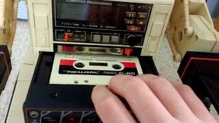 The sound of a dying cassette player