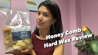 Honey Comb Hard Wax Review | Waxing a client