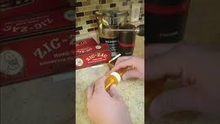 DIY roll your own easiest how to tobacco cigarette hack