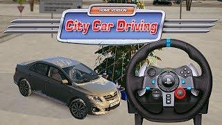 ПЕРЕСДАЧА - City Car Driving на руле Logitech G29