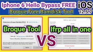 Iphone 6 Hello Bypass free Broque Tool Vs Ifrp Tool iOS 12.5.7 | 2024