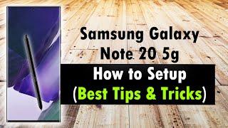 Samsung Galaxy Note 20 How to Setup (Best Tips and Tricks) |  h2techvideos