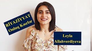 RİYAZİYYAT DƏRSLƏRİ-3 (Onluq Kəsrlər)