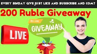 200 ruble Giveaway || asad Online yt