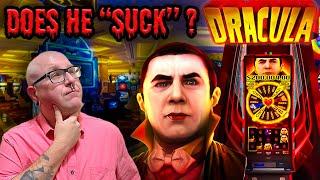 Did The NEW Dracula Slot "Suck" Our Bankroll Dry? | Slot Play Sunday at The Venetian