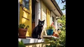 :1. "Purrfect moments ️"2. "Feline fun "3. "Whisker wonder