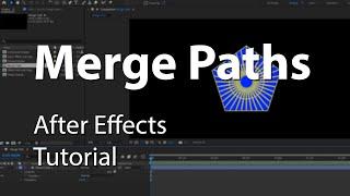 Merge Path in After Effects - Explained