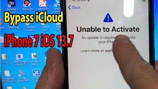 Bypass iCloud iPhone 7 iOS 13.7 Activation Lock or Unable to Activate