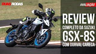 REVIEW COMPLETO DA SUZUKI GSX-8S COM DURVAL CARECA