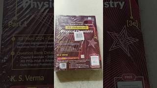 CENGAGE PHYSICAL CHEMISTRY PART-1 2024 EDITION FOR JEE ADVANCED #Cengage #Jee #chemistry #2024 #new