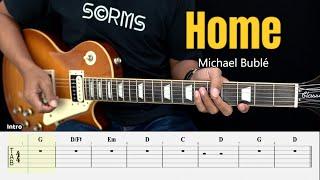 Home - Michael Bublé - Guitar Instrumental Cover + Tab