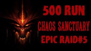 500 runs of Chaos Sanctuary. In search of Tyrael's Might.