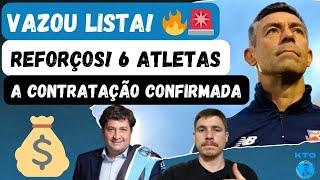 VAZOU! 6 atletas NA MIRA! Uma CONTRATAÇÃO CONFIRMADA! Reforços para o Grêmio!