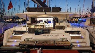 Fountaine Pajot 45 catamaran ELBA 2019 - A Walkthrough at "Nighttime"