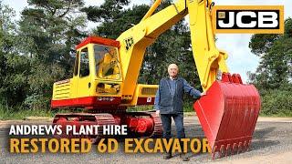 Peter Andrews’ restored #JCB 6D excavator