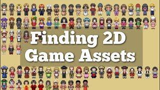 Finding Free and Paid 2D Sprite / Pixel Art Game Assets