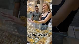 While in Dubai you MUST visit “Gold Souk” ️ #dubai #dubaiattractions #travel