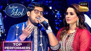 Subhajit की आवाज़ में 'Naina' सुनकर Neelam Kothari को आए Goosebumps | Indian Idol 15 | Top Performers