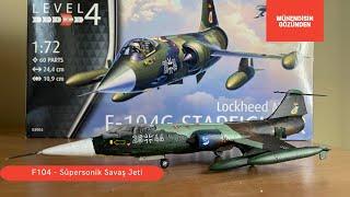 Revell Maket Serisi 3 - F104G Starfighter (Full Build REVELL F104 Lockheed 1/72)