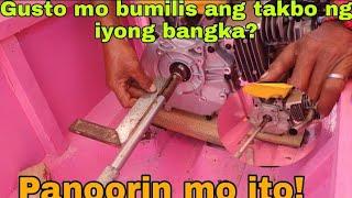 Paano magmuntahi ng bangka para bumilis ang takbo|Mindoreños vlogs