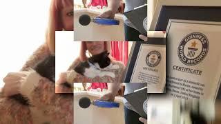 YTPMV Loudest Purring Cat   Guinness World Records Scan