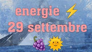 ENERGIE  29 SETTEMBRE 