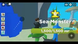 Как получить sea monster в Roblox на режиме pet heroes