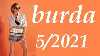 BURDA 5/2021 PREVIEW БУРДА МАЙ 2021анонс