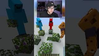 Minecraft Telepathy TEAM REVERSECookieGod Cash Sandiction Shady #minecraft #shorts #minecraftshorts