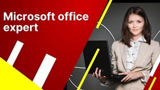 Microsoft office expert (word,excel,ppt)