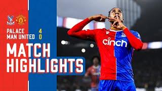 OLISE MAGIC 🪄 sinks MAN UNITED ‍ | Premier League Highlights: Crystal Palace 4-0 Manchester United