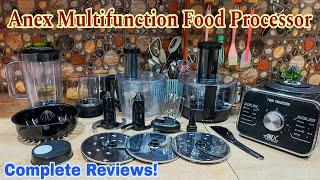 Looking For Best Kitchen Item,How To Use Anex Multifunction Food Processor & Review In Detail