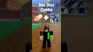 One Shot Combo : Dough + God Human #bloxfruits #shorts