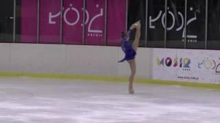 8 Weronika JAKUBOWSKA FS Solistki Junior X Zawody Mikołajkowe 2016