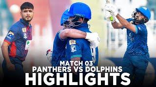 Full Highlights | Lake City Panthers vs Engro Dolphins | Match 3 | Champions Cup 2024